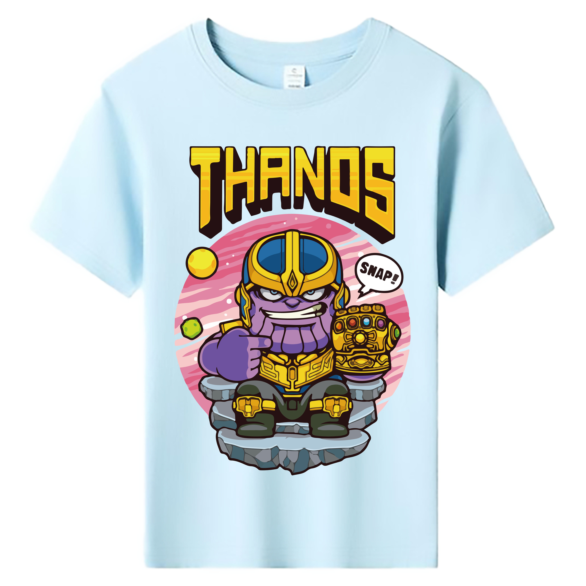 （画像用） アベンジャーズ The Avengers 綿100％キッズTシャツ（フロントプリント）